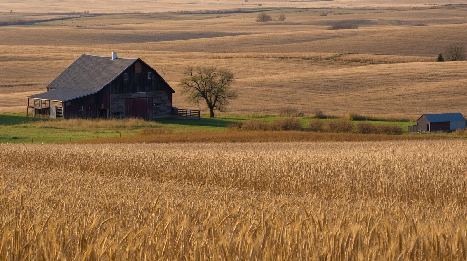 Rural farm and fields, strategies to avoid probate